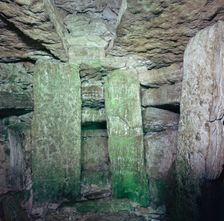 Interior of a Neolithic Passage Grave, 33rd-25th century BC