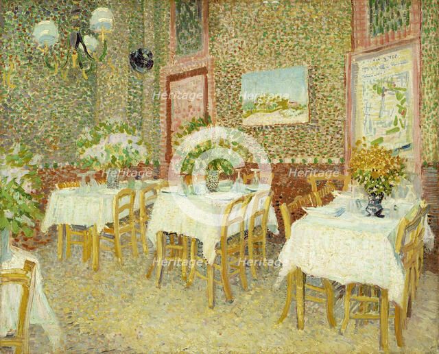 Interior of a Restaurant, 1887.