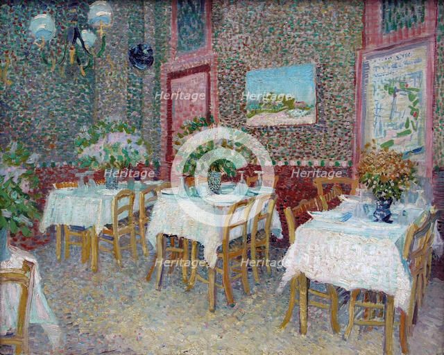 Interior of a restaurant, 1887. Creator: Gogh, Vincent, van (1853-1890).