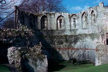 Interior of a Roman and medieval multangular tower in York, 3rd century