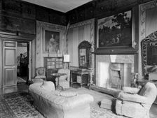 Interior of a room at Ham House, Richmond, London. Artist: WJ Brunell