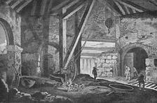 Interior of a Smelting-House at Broseley, Shropshire 1788, (1904)