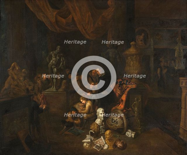 Interior of an Art School. Creator: Gerard Thomas.