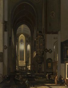 Interior of an Imaginary Catholic Church. Creator: Emanuel de Witte