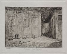 Interior of an Inn, 1861. Creator: Charles François Daubigny (French, 1817-1878); Auguste Delâtre