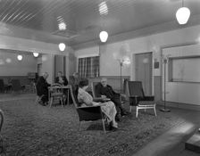Interior of an old people's home, Kilnhurst, South Yorkshire, 1961. Creator: Michael Walters