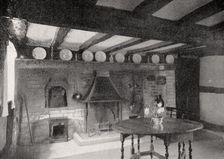Interior of Anne Hathaway's Cottage, Stratford-upon-Avon, Warwickshire, England, 1924-1926