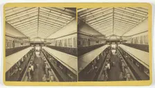Interior of Arcade, Providence, R.I., 1875/99. Creator: Unknown