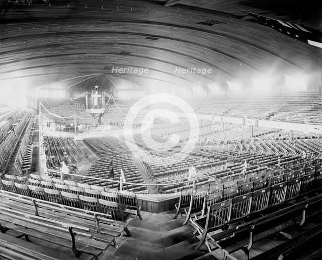 Interior of auditorium, Ocean Grove, N.J., between 1900 and 1910. Creator: Unknown.