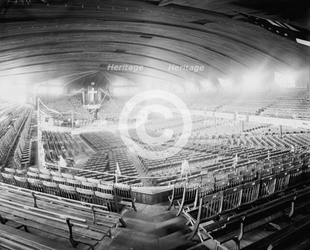 Interior of auditorium, Ocean Grove, N.J., between 1900 and 1910. Creator: Unknown.