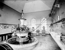 Interior of Blenheim Palace, Woodstock, Oxfordshire, 1900. Artist: Henry Taunt