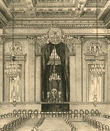 Interior of Goldsmith's Hall, 1876 (1897). Creator: Unknown
