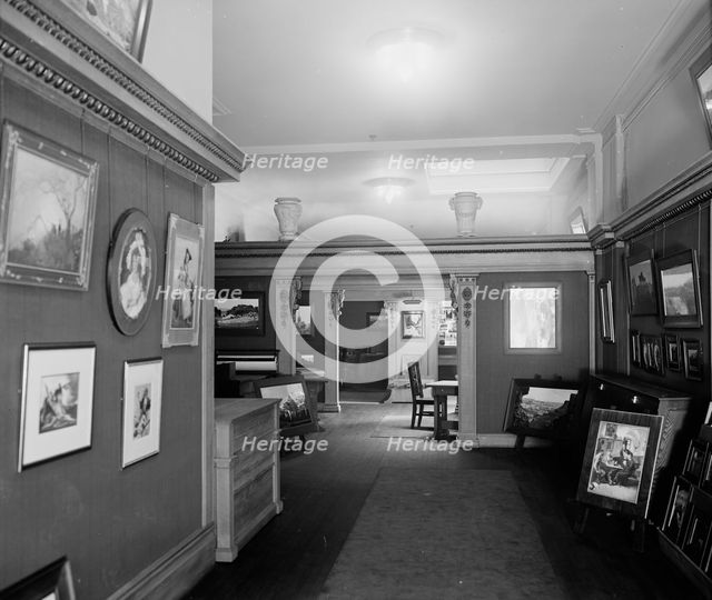 Interior of Detroit Photographic Company, 229 Fifth Avenue, New York City, between 1900 and 1910. Creator: William H. Jackson.
