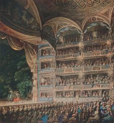 Interior of Drury Lane Theatre 1795, (1948). Creator: Edward Dayes