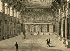 Interior of Drapers Hall 1897. Creator: Unknown