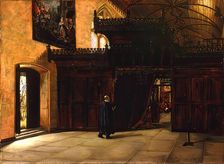 Interior of King's College Chapel, Old Aberdeen, 1881. Creator: John Shirreffs