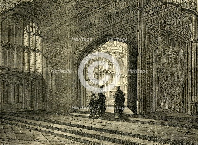 'Interior of Henry VII.'s Chapel', (1881). Creator: Unknown.