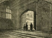 Interior of Henry VII.'s Chapel (1881). Creator: Unknown