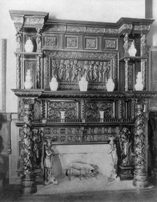 Interior of John R. McLean House, 1500 I St., N.W., Washington, D.C., c1907. Creator: Frances Benjamin Johnston