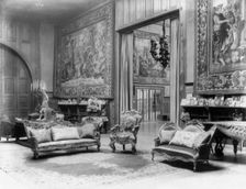 Interior of John R. McLean House, 1500 I St., N.W., Washington, D.C., c1907. Creator: Frances Benjamin Johnston