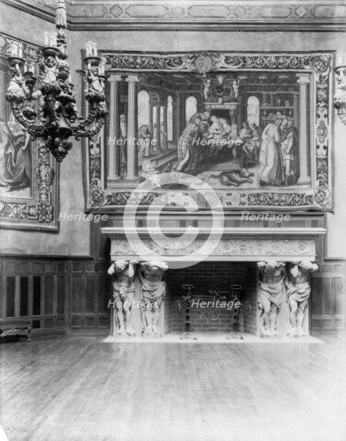 Interior of John R. McLean House, 1500 I St., N.W., Washington, D.C., c1907. Creator: Frances Benjamin Johnston.
