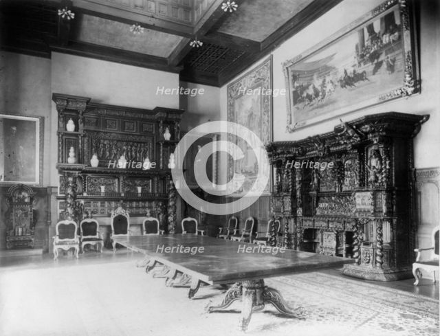 Interior of John R. McLean House, 1500 I St., N.W., Washington, D.C., c1907. Creator: Frances Benjamin Johnston.