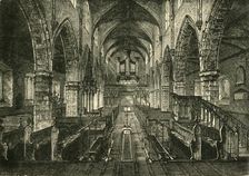 Interior of Londonderry Cathedral 1898. Creator: Unknown