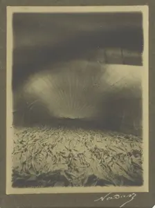 Interior of Le Géant Inflating, 1863. Creator: Nadar