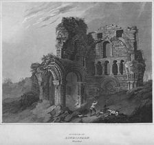 Interior of Lindisfarn. West End 1814. Artist: John Greig