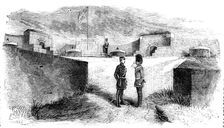 Interior of Seaford Fort, 1858. Creator: Unknown