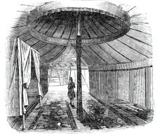 Interior of Sidi Mohammed's tent, 1844. Creator: Unknown