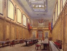 Interior of Skinners Hall, London, 1890. Artist: John Crowther
