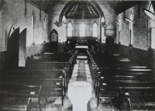 Interior of St. Clement's Church, Mosman, c1890. Creator: Unknown