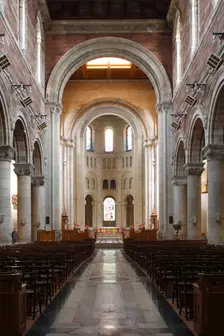Interior of St Anne's Cathedral, Belfast, Northern Ireland, 2010. Creator: Peter Thompson