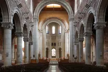 Interior of St Anne's Cathedral, Belfast, Northern Ireland, 2010. Creator: Peter Thompson
