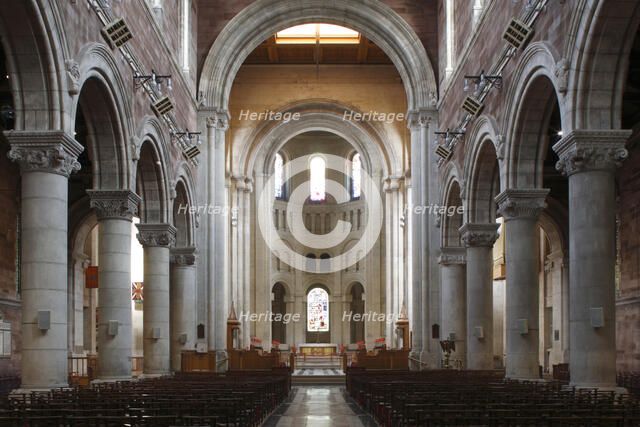 Interior of St Anne's Cathedral, Belfast, Northern Ireland, 2010.