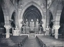 Interior of St. James the Less, Westminster c1903. Artist: W Ingle