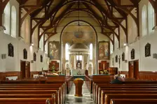 Interior of St Mary's Catholic Church, Belfast, Northern Ireland, 2010. Creator: Peter Thompson