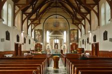 Interior of St Mary's Catholic Church, Belfast, Northern Ireland, 2010. Creator: Peter Thompson
