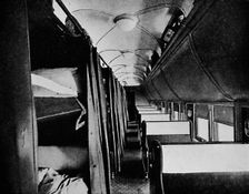 Interior of Standard Sleeper, Canadian Pacific Railway 1926