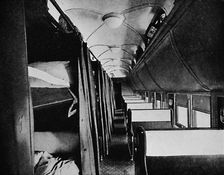 Interior of Standard Sleeper, Canadian Pacific Railway 1926