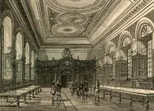 Interior of Stationers Hall, 1876 (1897). Creator: Unknown