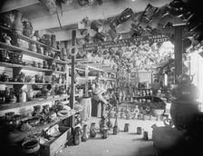 Interior of pottery, Biloxi, Miss., c1901. Creator: Unknown