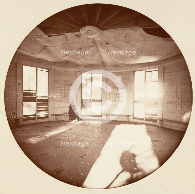 Interior of Pavilion Built on the Stump of the Tree, C. Grove , ca. 1878. Creator: Carleton Emmons Watkins.