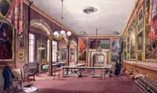 Interior of Painter-Stainers Hall, London, 1888. Artist: John Crowther