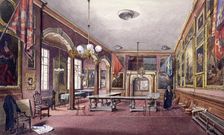 Interior of Painter-Stainers Hall, London, 1888. Artist: John Crowther