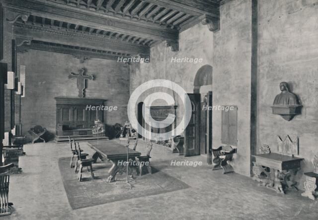 'Interior of Palazzo Davanzati', 1928. Artist: Unknown.