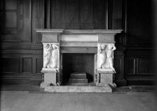 Interior of Pansanger, Hertingfordbury, Hertfordshire, 1953. Artist: Herbert Felton