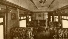 Interior of Pullman Car, "Marjorie", Southern Railway 1930. Creator: Unknown