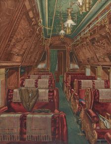 Interior of Pullman Coach, 1888, 1935/1942. Creator: Unknown